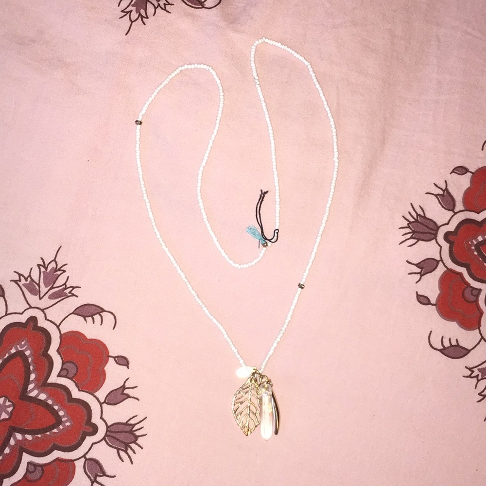 Beaded Pendant Necklace